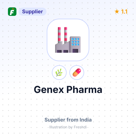 Genex Pharma – summary card, no photo uploaded yet