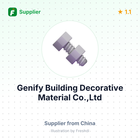 Genify Building Decorative Material Co.,Ltd – summary card, no photo uploaded yet