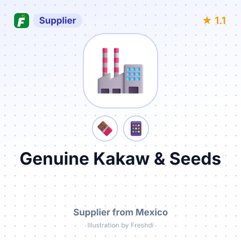 Genuine Kakaw & Seeds  – summary card, no photo uploaded yet