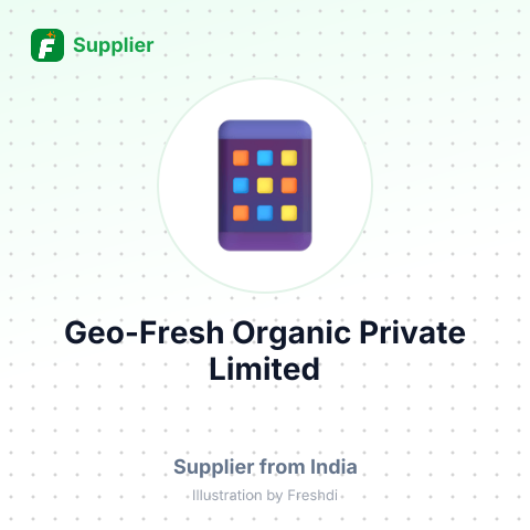 Geo-Fresh Organic Private Limited – summary card, no photo uploaded yet