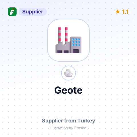 Geote – summary card, no photo uploaded yet