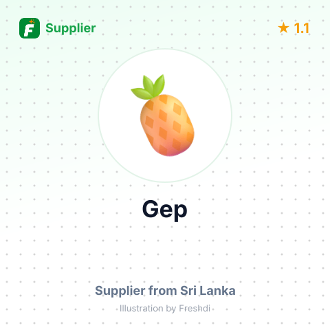 Gep  – summary card, no photo uploaded yet