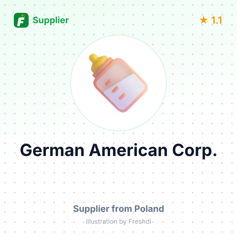 German American Corp. – summary card, no photo uploaded yet