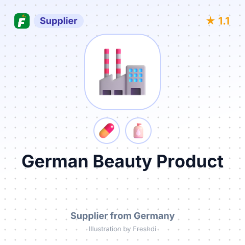 German Beauty Product – summary card, no photo uploaded yet