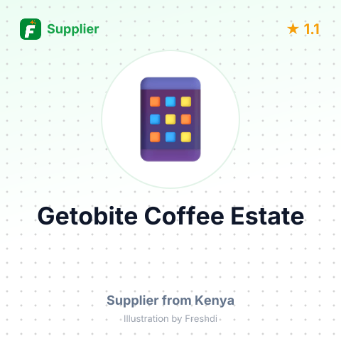 Getobite Coffee Estate  – summary card, no photo uploaded yet