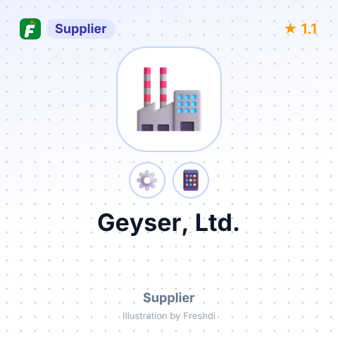 Geyser, Ltd. – summary card, no photo uploaded yet