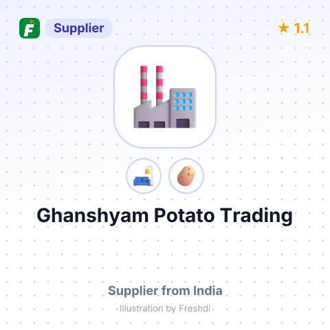 Ghanshyam Potato Trading  – summary card, no photo uploaded yet