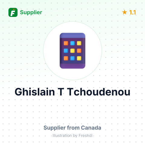 Ghislain T Tchoudenou  – summary card, no photo uploaded yet