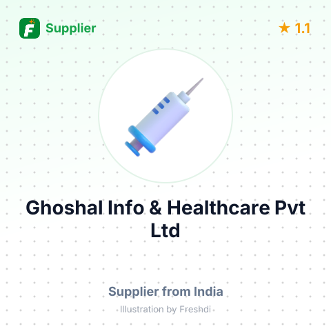 Ghoshal Info & Healthcare Pvt Ltd  – summary card, no photo uploaded yet