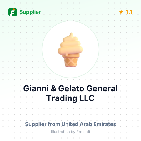 Gianni & Gelato General Trading LLC – summary card, no photo uploaded yet