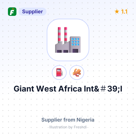 Giant West Africa Int&＃39;l – summary card, no photo uploaded yet