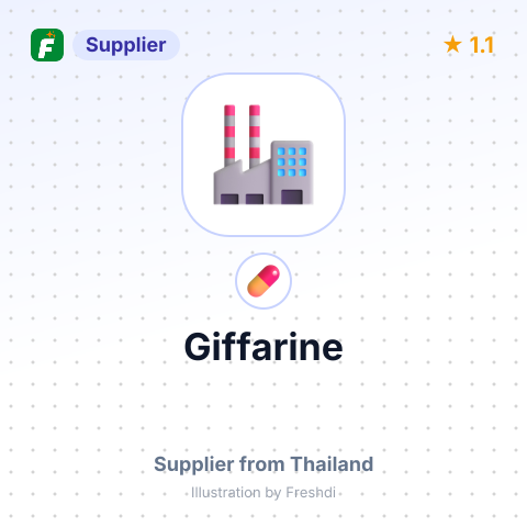 Giffarine – summary card, no photo uploaded yet
