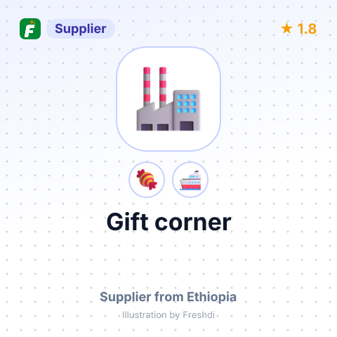 Gift corner – summary card, no photo uploaded yet