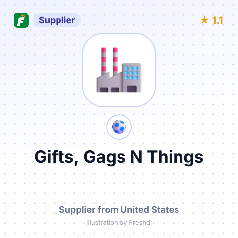 Gifts, Gags N Things – summary card, no photo uploaded yet