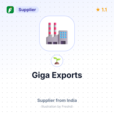 Giga Exports  – summary card, no photo uploaded yet