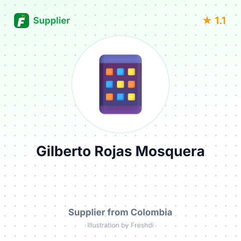 Gilberto Rojas Mosquera  – summary card, no photo uploaded yet