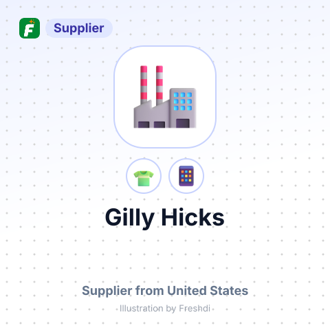 Gilly Hicks – summary card, no photo uploaded yet