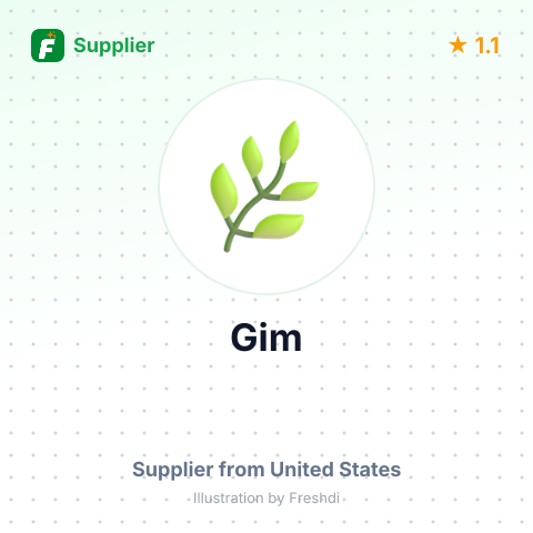 Gim  – summary card, no photo uploaded yet