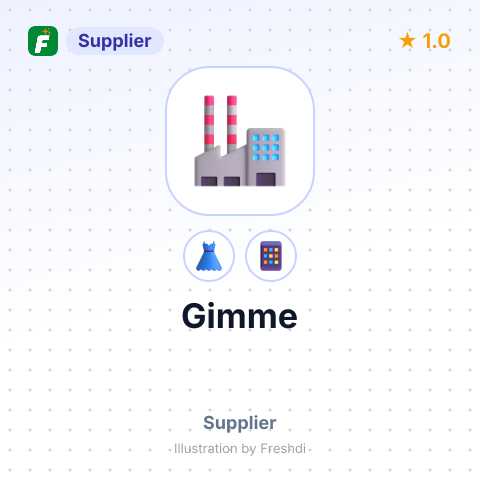 Gimme – summary card, no photo uploaded yet