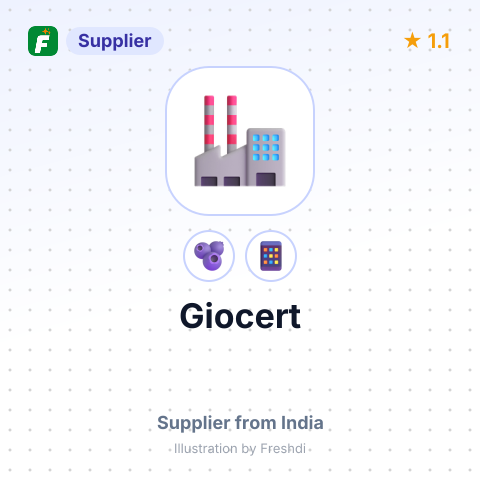 Giocert  – summary card, no photo uploaded yet
