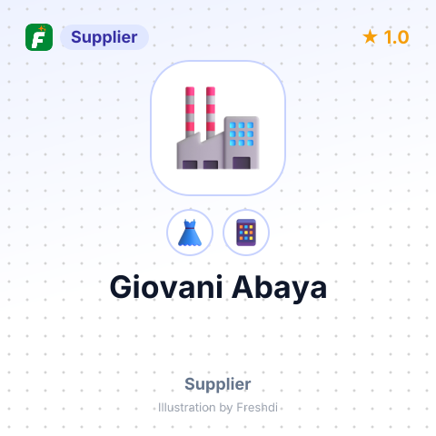 Giovani Abaya – summary card, no photo uploaded yet