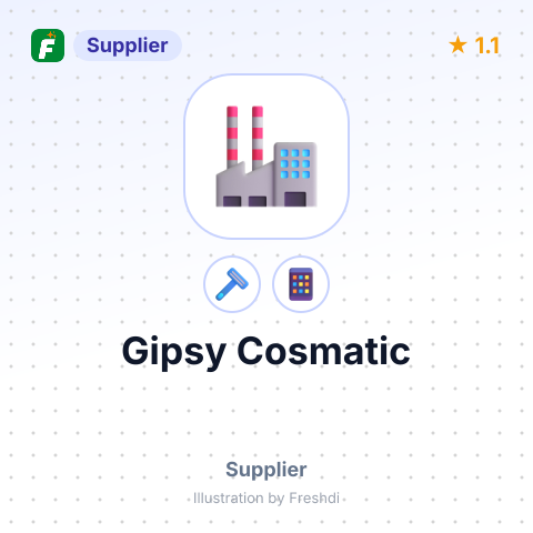 Gipsy Cosmatic – summary card, no photo uploaded yet