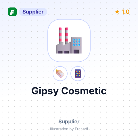 Gipsy Cosmetic – summary card, no photo uploaded yet