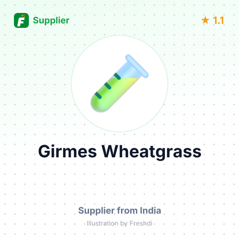 Girmes Wheatgrass – summary card, no photo uploaded yet