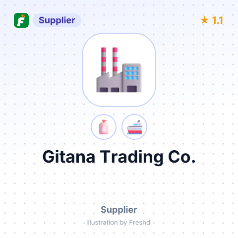 Gitana Trading Co. – summary card, no photo uploaded yet