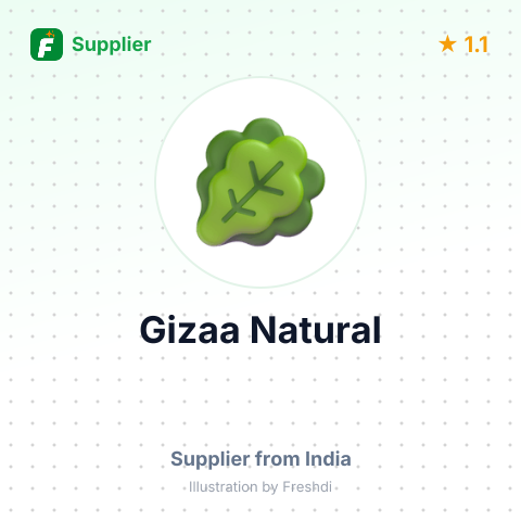 Gizaa Natural – summary card, no photo uploaded yet