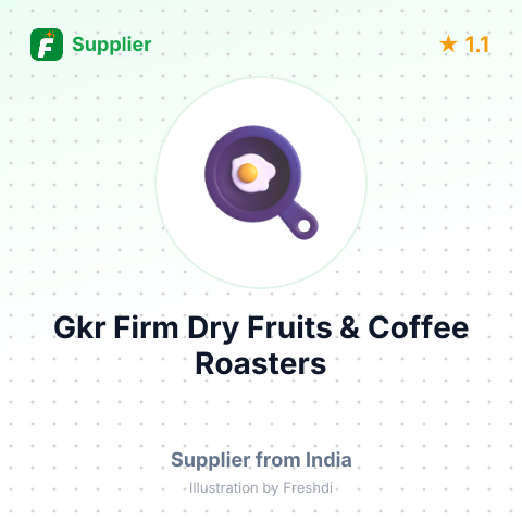 Gkr Firm Dry Fruits & Coffee Roasters  – summary card, no photo uploaded yet