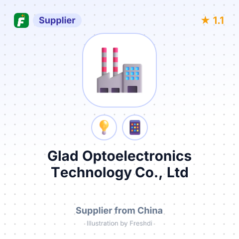 Glad Optoelectronics Technology Co., Ltd – summary card, no photo uploaded yet