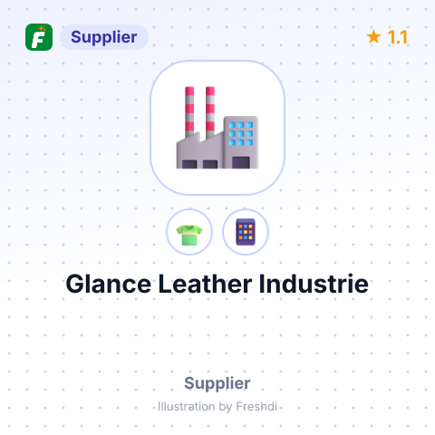 Glance Leather Industrie – summary card, no photo uploaded yet