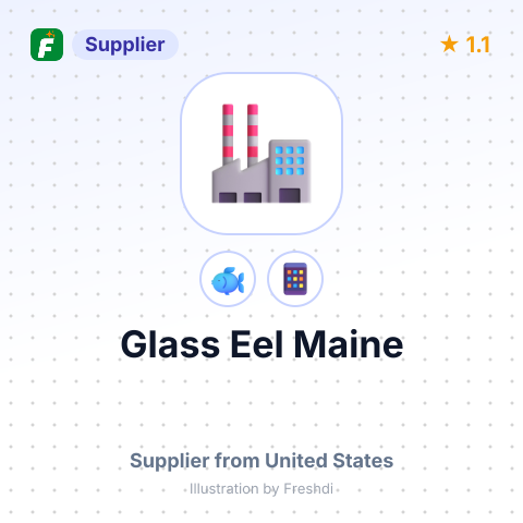 Glass Eel Maine – summary card, no photo uploaded yet
