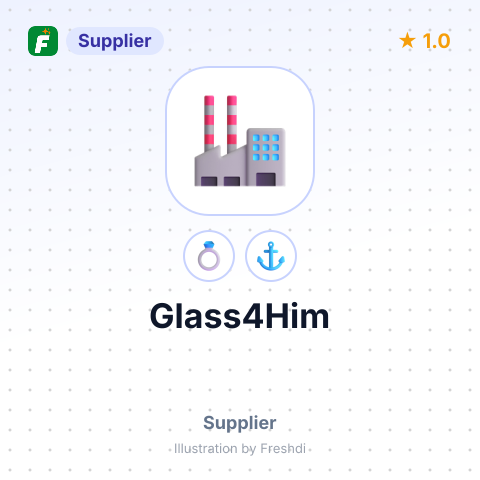 Glass4Him – summary card, no photo uploaded yet