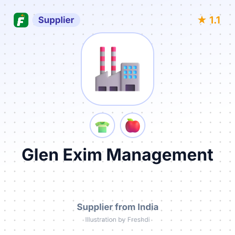 Glen Exim Management – summary card, no photo uploaded yet