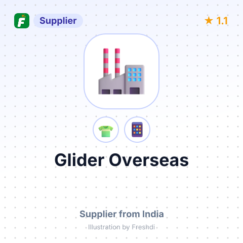 Glider Overseas  – summary card, no photo uploaded yet