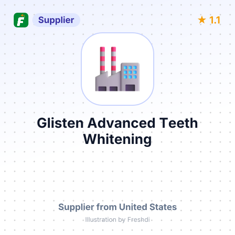 Glisten Advanced Teeth Whitening – summary card, no photo uploaded yet