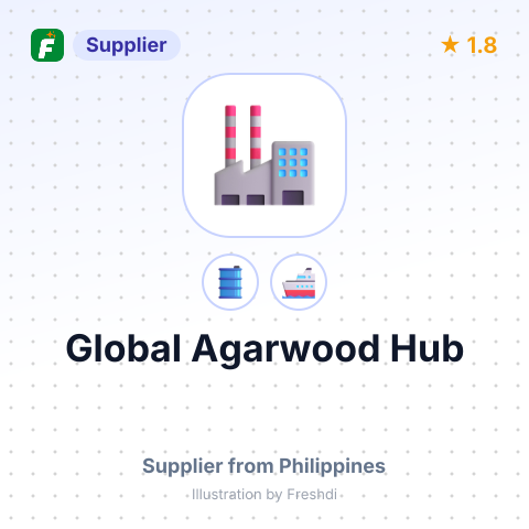 Global Agarwood Hub – summary card, no photo uploaded yet