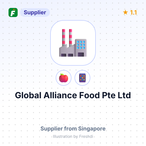 Global Alliance Food Pte Ltd  – summary card, no photo uploaded yet