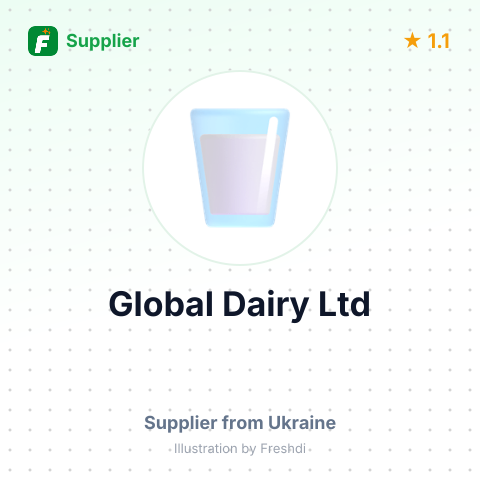 Global Dairy Ltd – summary card, no photo uploaded yet