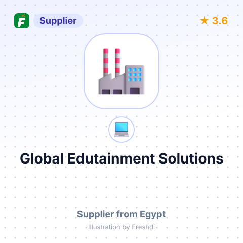 Global Edutainment Solutions – summary card, no photo uploaded yet