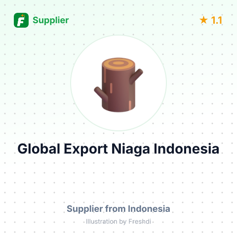 Global Export Niaga Indonesia  – summary card, no photo uploaded yet