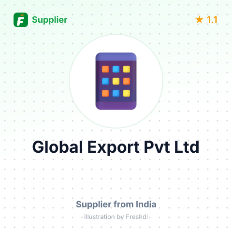 Global Export Pvt Ltd  – summary card, no photo uploaded yet