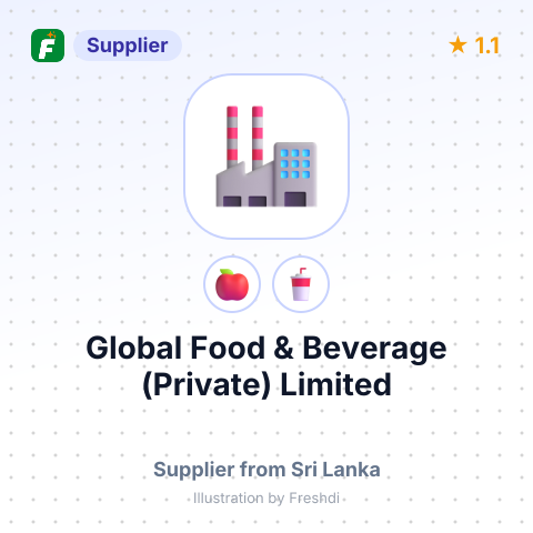 Global Food & Beverage (Private) Limited  – summary card, no photo uploaded yet