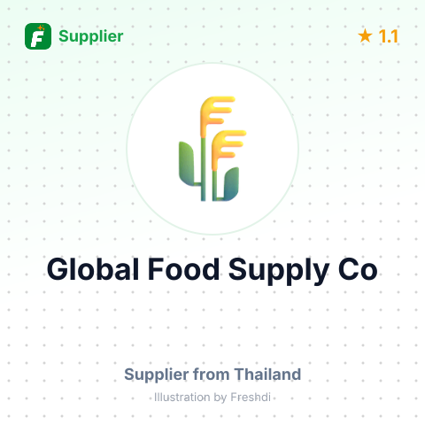 Global Food Supply Co  – summary card, no photo uploaded yet