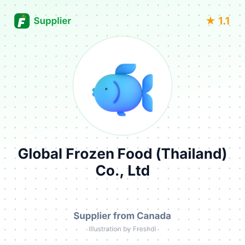 Global Frozen Food (Thailand) Co., Ltd – summary card, no photo uploaded yet
