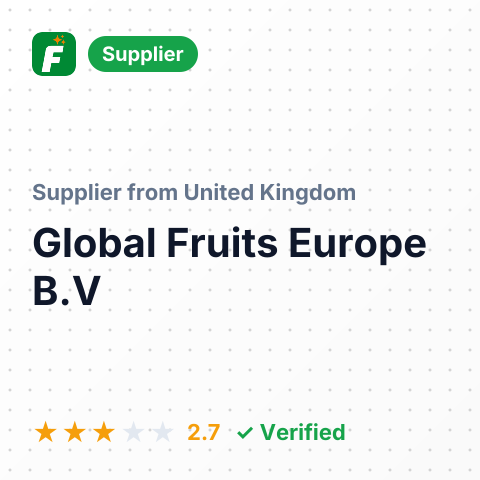 Global Fruits Europe B.V – summary card, no photo uploaded yet