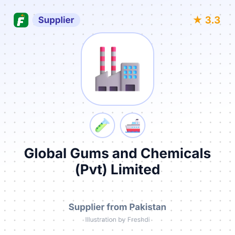 Global Gums and Chemicals (Pvt) Limited – summary card, no photo uploaded yet
