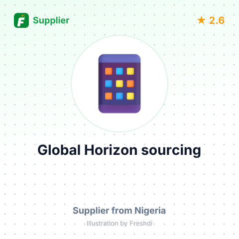 Global Horizon sourcing – summary card, no photo uploaded yet